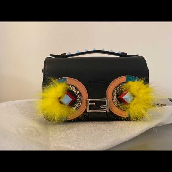 Fendi Handbags - Fendi Doppia Micro Baguette